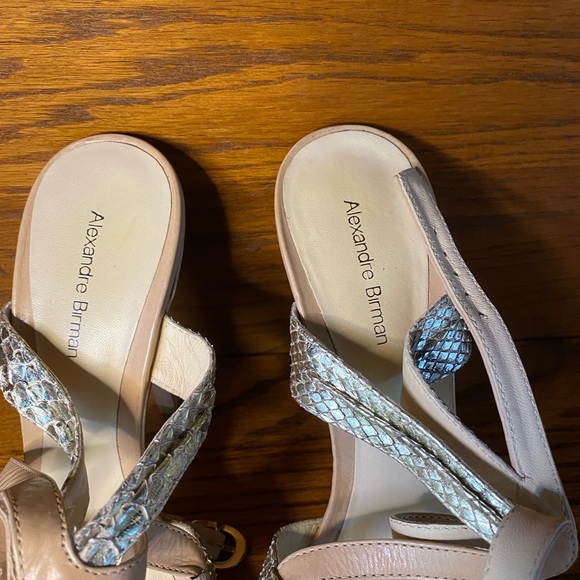 Alexandre Birman Biege Platform Heels - Picture 3 of 4